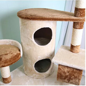 Large OEM Best Pet Cat Climbing in Tree with Condo House