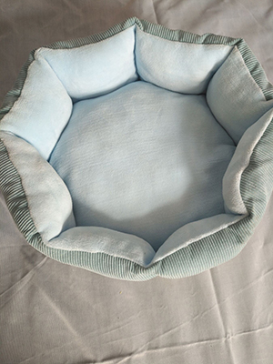 Round Pet Beds Luxury Dog Sofa Fashion Design Cat Bed