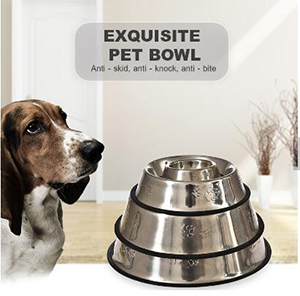 Pet Supply OEM Stainless Steel Dog Bowl Manufacturer