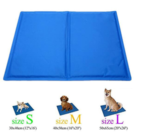Summer Nylon Taffeta Cold Gel Pet Dog Cushion