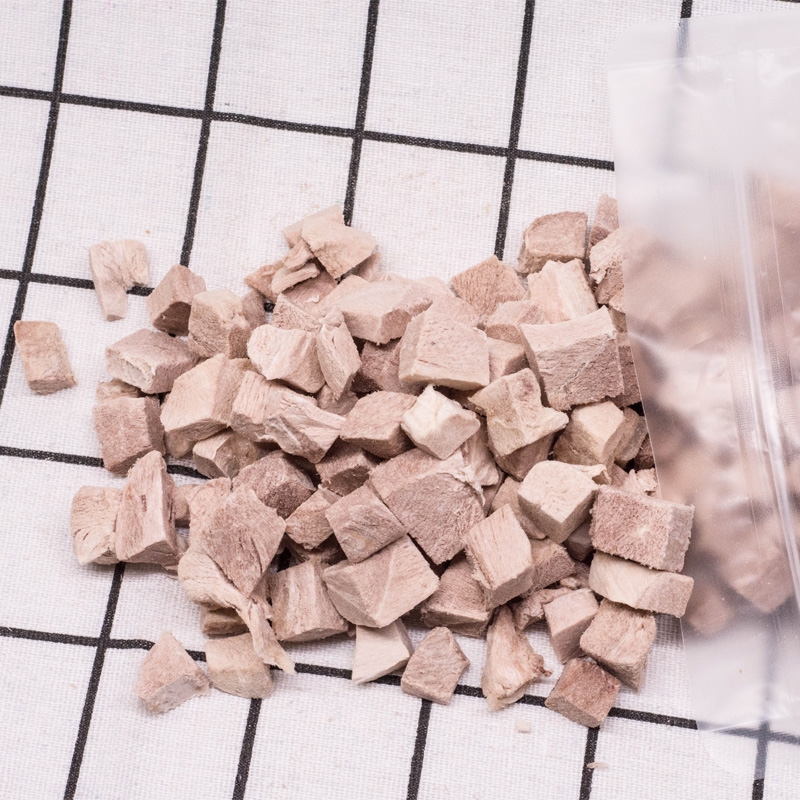 Natural Pet Treats Pet Food Freeze-Dried Chicken Liver Cubes