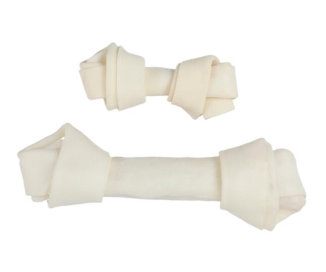Knotted Bone Dog Snack Double Bone Dog Chews Dental Care Dog Chews