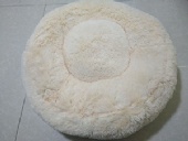 Customized Large Soft Round Pet Cat Beds, Dog Beds