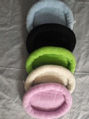 Customized Large Soft Round Pet Cat Beds, Dog Beds