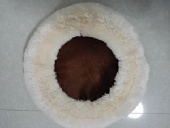 Customized Large Soft Round Pet Cat Beds, Dog Beds