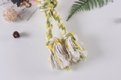 Braided Cotton Chew Knot Rope Ball Pet Dog Toy for Dog Teeth Cleaning